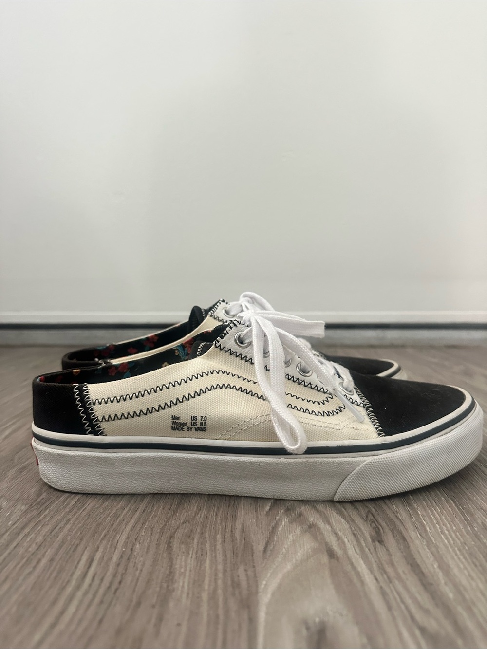 Unique Mule-Style Vans with Inside Out Design